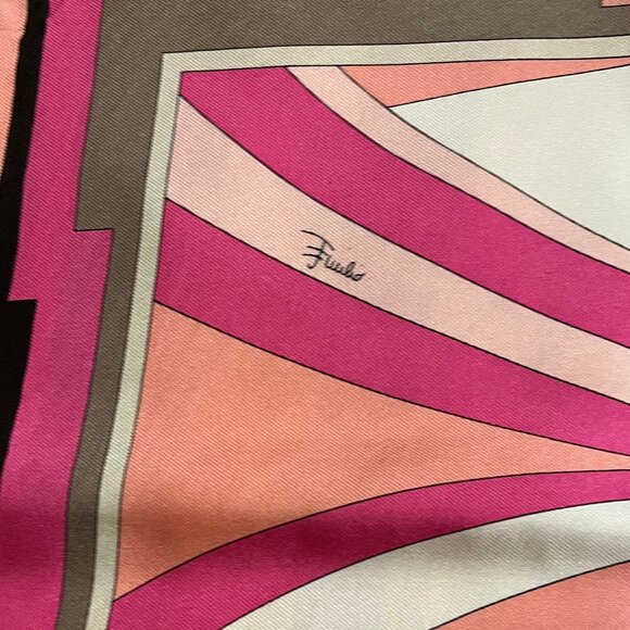 Fabulous Emilio Pucci Silk Scarf - Picture 8 of 8